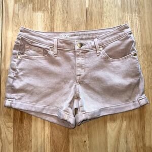 Mossimo Blush Pink Mid Rise Shorts